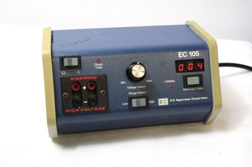 EC APPARATUS CORPORATION POWER SUPPLY EC 105