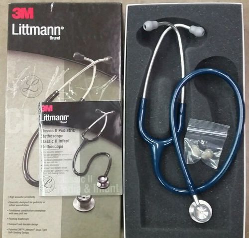 Littmann Classic II Infant Stethoscope,  28&#034; Caribbean Blue Tube #2124