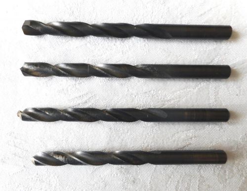 Four (4) Letter O High Speed Black Oxide Jobber Length Drill Bits