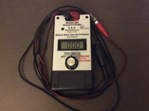 Ground Finder/Voltage Tester Model 360 Ground Finder from S&amp;C Distribution Co.