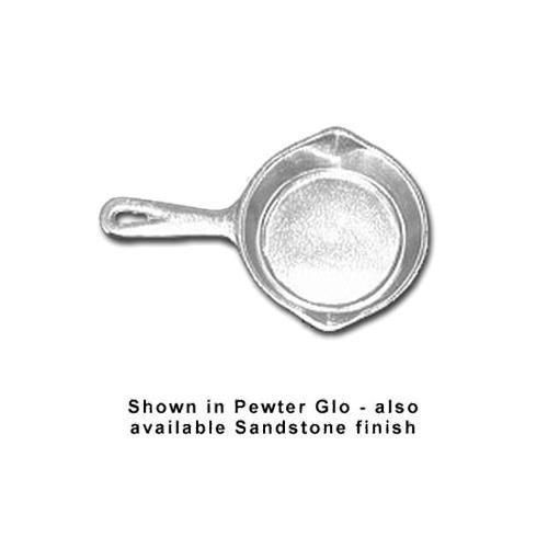 Bon Chef 5042P Mushroom Skillet, 5&#034;, Aluminum with Pewter-Glo Finish