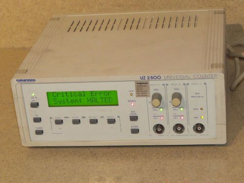 GRUNDIG UZ2500 UNIVERSAL COUNTER