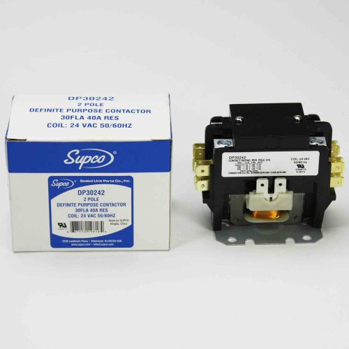 24v definite purpose contactor - two pole dp30242 for sale