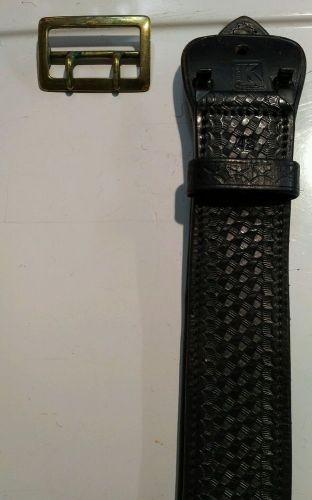 Triple K Leather Duty Belt Basketweave ( Size 42 )