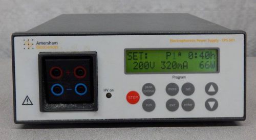 Amersham Biosciences Electrophoresis Power Supply EPS 601 GE