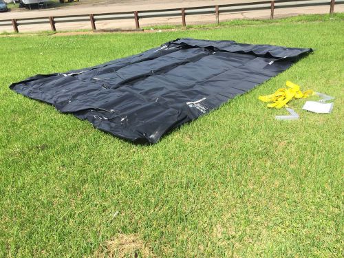 Containment Berm Tarp Ultra-Containment  10&#039; X 12&#039; 895 Gallon Spill Rapid Ready