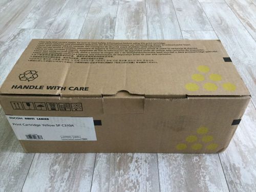 Ricoh sp c310a yellow print cartdridge edp 406347 m847-15 brand new for sale