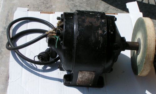 VINTAGE WESTINGHOUSE A/C ELECTRIC MOTOR 1/4 HP 1725 RPM CAH MODEL 475078 -WORKS