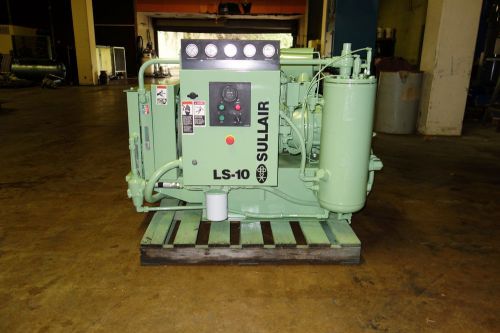 1999 SULLAIR LS10-40H ROTARY SCREW AIR COMPRESSOR