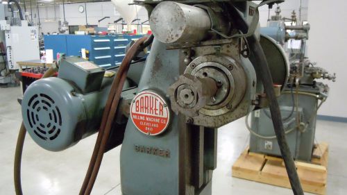 Barker milling machine model am   ser. # 1478 2 h.p. for sale