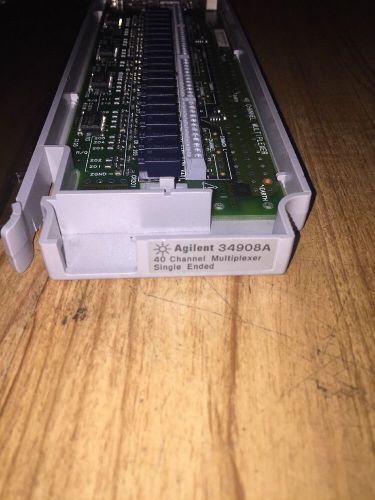 HP / AGILENT 34908A  40 CHANNEL SINGLE-ENDED MULTIPLEXER