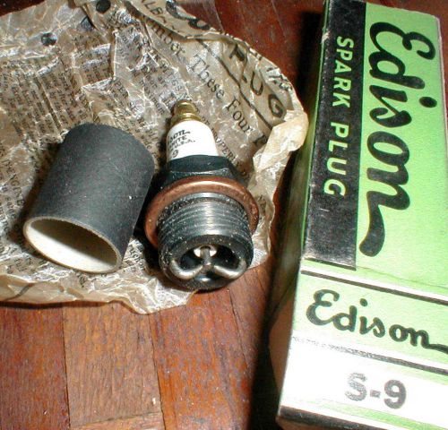 Hit and miss Edison spark plug