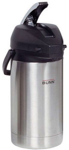 BUNN 2.5 Liter Lever-Action Airpot, Stainless Steel, 32125