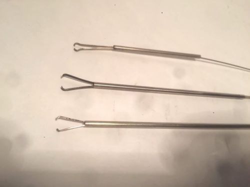 Lot of 3 Pilling Gauze Grasper Holder