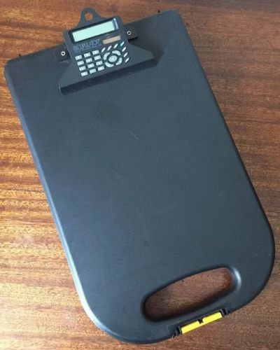 Dexas office calculator clipcase , black d474,599 for sale