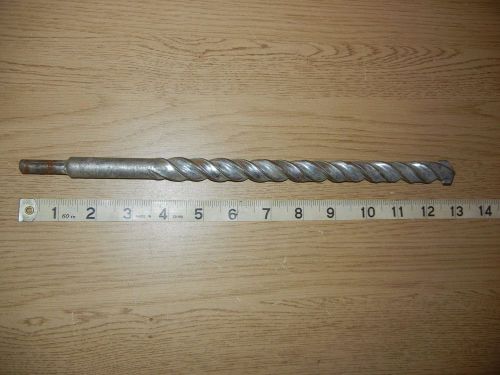 3/4&#034; x 12&#034; Hammer Drill Bit USA made Misc Drill Bit SIGNS OF WEAR