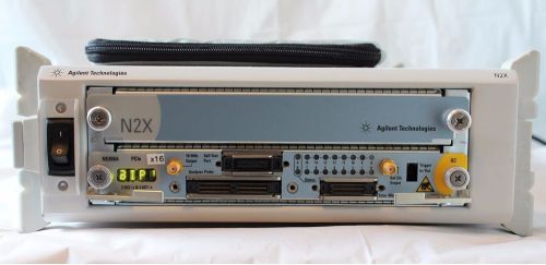 Keysight agilent n2x n5540a chassis + n5306a protocol analyzer for pcie 1.0, 2.0 for sale