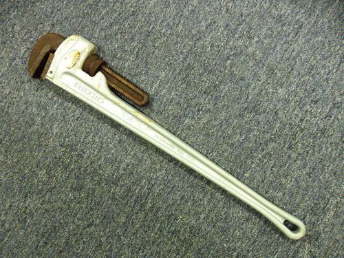 Ridgid 836 Aluminum HD 36&#034; Straight Pipe Wrench! Fast Shipping!