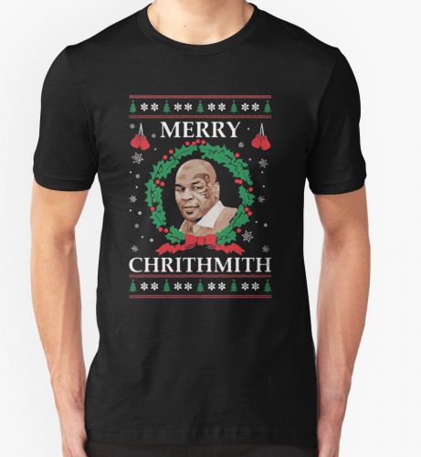 New Merry Chrithmith Funny Christmas SM Men&#039;s Black T-Shirt Size S M L XL 2XL
