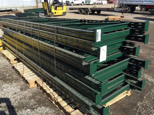 Three sections ridge u rack  pallet racking, 36&#034; x 192&#034; (14&#039;)..... for sale