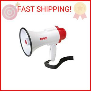 Pyle Pro Handheld Megaphone Bull Horn with Siren and Voice Recorder | PMP35R