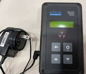 PRM-9000 MAZUR INSTRUMENTS GEIGER COUNTER - MEASURES ALPHA BETA GAMMA XRAY