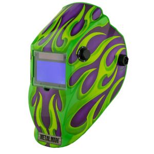 Auto Darkening Welding Helmet Electric Arc Fully Adjustable Solar Powered