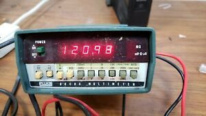 FLUKE 8040A TRUE RMS DMM TESTED WITH A81-115 AND LEADS