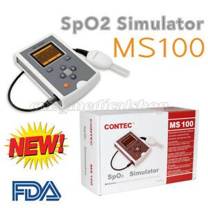 MS100 SpO2 Simulator Blood oxygen &amp; Pulse Rate Simulation Pulse Oximeter Test