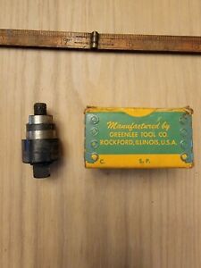 Greenlee No. 730 -  13/16&#034; diameter punch and die set - radio chassis punch