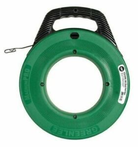 GREENLEE FISHTAPE,STEEL-1/4&#034; X 100&#039;  FTS438W-100   BRAND NEW