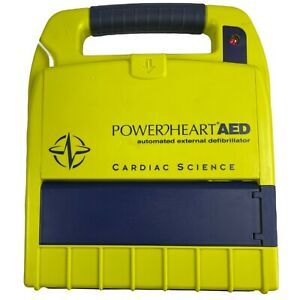 CARDIAC SCIENCE 9200RD POWER HEART AED with Carrying Case and Manual!