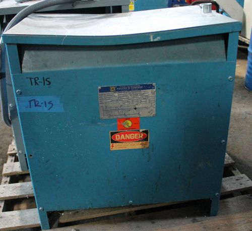 Square d transformer 34kv hv-460y/265 lv-230 style 33446-24112-001 (7258) for sale