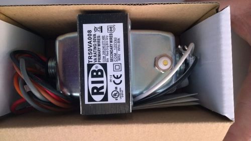 Rib tr50va008, 50 va, 24vac, multi-tap primary control transformers (lot of 28) for sale