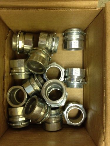 BRIDGEPORT 251-US 3/4&#034; EMT COMPRESSION CONNECTOR (Lot of 15)