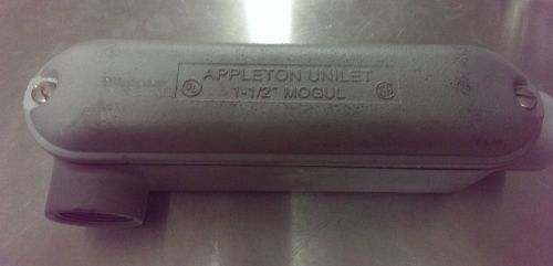 NEW  APPLETON  MODEL  LR150M  1-1/2&#034;  MOGUL  UNILET  &#034;LR&#034;  TYPE  &#034;FREE SHIPPING&#034;