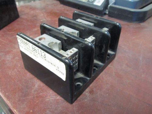 Gould power distribution block 66113 line(1) 2/0-#12 load(12) #10-#14 3p used for sale