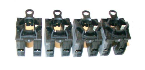 Lot of (4)  klockner moeller contact block assemblies 1 n.o. 1 n.c.   model bk11 for sale