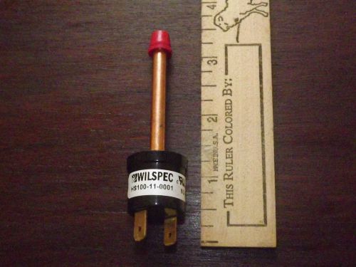 WILSPEC TECHNOLOGIES HS100-11-0001 p/n 68663902 LP PRESSURE SWITCH 60-35 168346