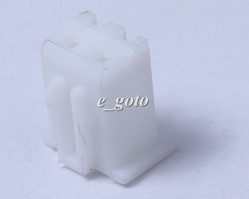 100pcs XH2.54-2P 2.54mm Connector Housing Plastic Case good