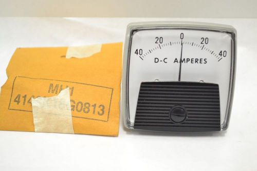 Yokogawa 254225ecnp8 0-40 d-c dc amperes amp panel meter 50-0-50mv-dc b282895 for sale