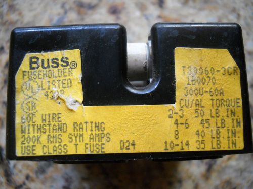 Buss Fuseholder T30060-3CR