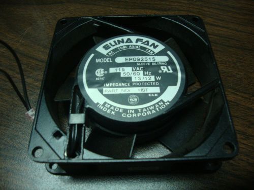 Elina Fan EP092515 Tube Axial Fan, 115VAC, 50/60Hz 3.5&#039;&#039;