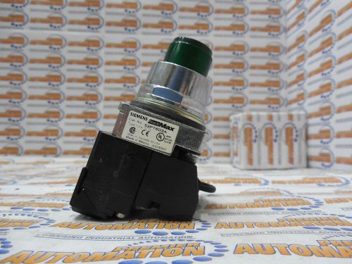 SIEMENS, 52PT6D3A, PUSH TO TEST PILOT LIGHT FULL VOLTAGE TYPE 24 VOLTS AC/DC