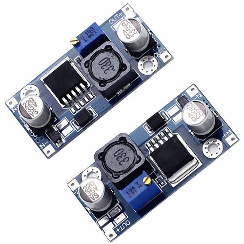 Retailstore 2PCS LM2596 Buck DC-DC Adjustable Step Down Power Supply Module