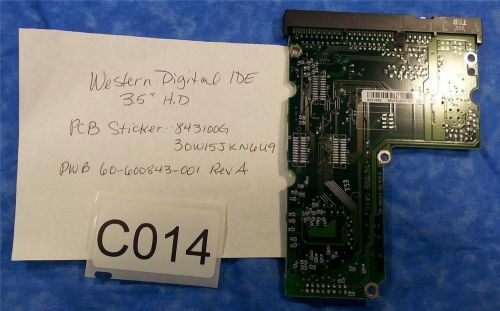 #c014 - wd wd153aa-00baa0 60-600843-001 hard drive controller pcb for sale