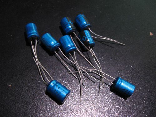 Lot of 8 Electrolytic Capacitor 2.2uF 100VDC 85 Deg C J84 - NOS