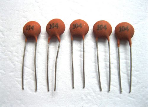 Terrific 100pcs/bag Ceramic Disc Capacitors 50V 100nF 0.1uF 104pF US WF