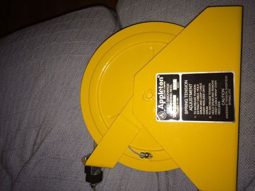 Appleton sd50an static discharge grounding reel sd reelite reel for sale