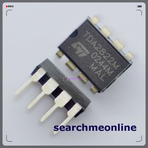 25PCS NEW GENUINE ST TDA2822M 1W Amplifier IC DIP-8 ORIGINAL